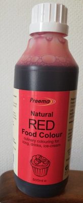 Natural Red food colour
