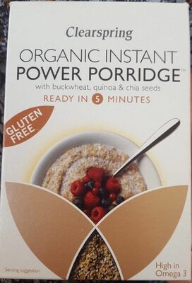 Organic Instant Power Porridge