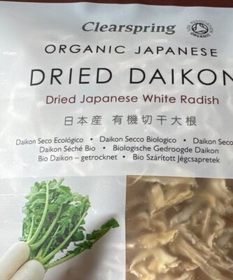 Dried daikon front packaging