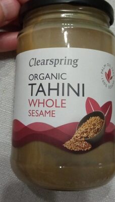 Tahini orgánica sésamo
