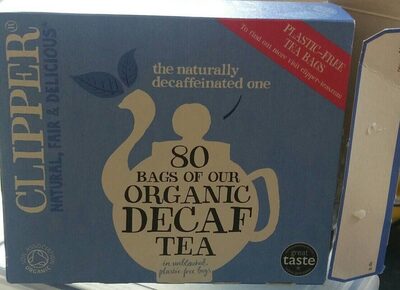 Organic decaf tea