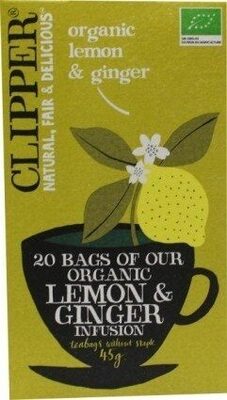 Lemon & Ginger Tea Bio