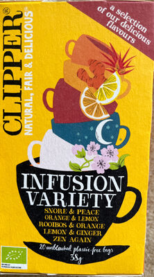 Clipper Infusion Variety 20 Zakjes 38 g