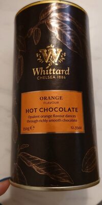 Hot chocolate orange flavour front packaging