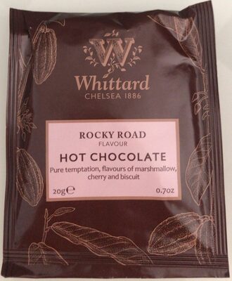 Rocky road hot chocolate front packaging
