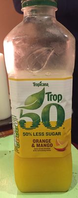 Orange & Mango - 50% less sugar