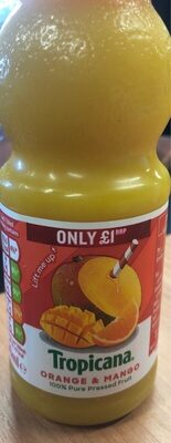 Tropicana, orange and manho