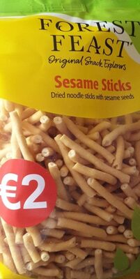 Sesame Sticks front packaging
