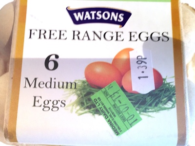 Free range eggs