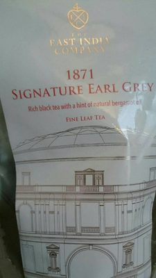 1871 signature Earl Grey