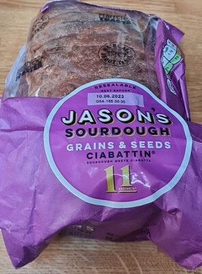 Jason's sourdough grains and seeds