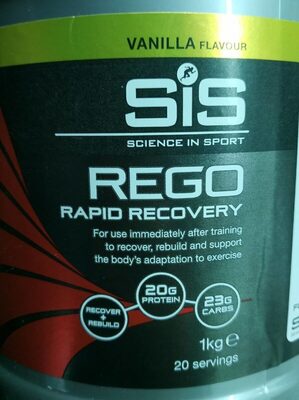 Rego Rapid Recovery Vanilla Flavour