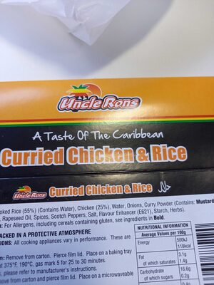 Curried Chicken and Rice