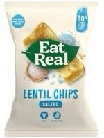 Lentil Chips Sea Salt Flavour