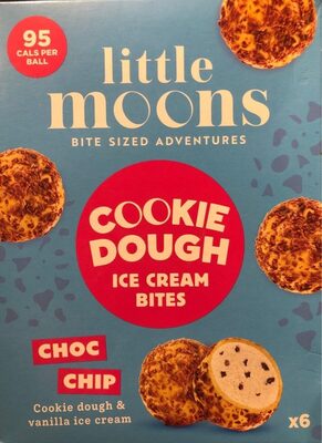 Cookie dough ice cream bites