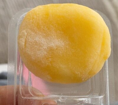 Bouchée de cheesecake au yuzu enrobées de pate de riz