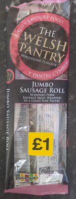 Jumbo Sausage Roll front packaging