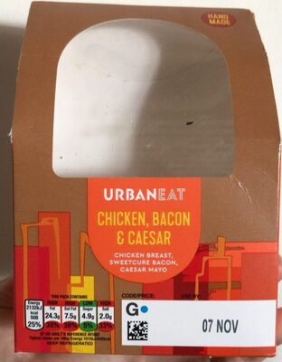 chicken & bacon caesar wrap