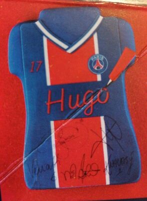 Gâteau de fête PSG saveur chocolat