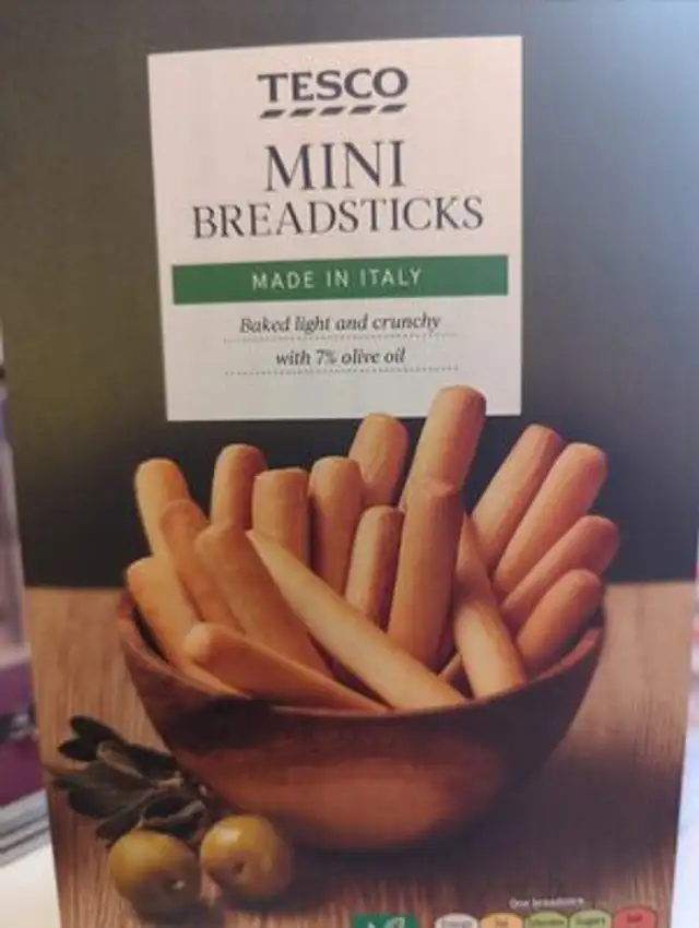 Bread Sticks Mini front packaging