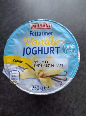 Fettarmer Vanille-Joghurt