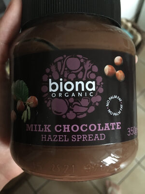 Biona Organic Chocolate Hazelnut Spread