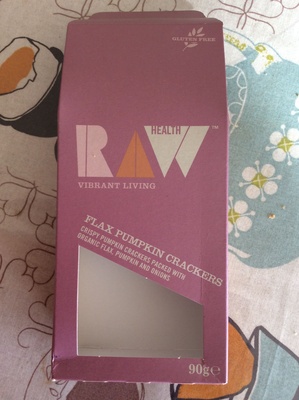 Flax Pumpkin Crackers