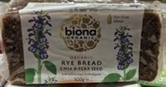 Biona Organic Rye Bread Chia & Flax Seed