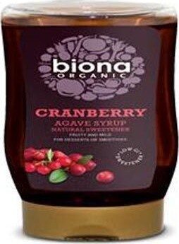 Biona Organic Cranberry Agave Syrup