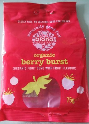Organic berry burst