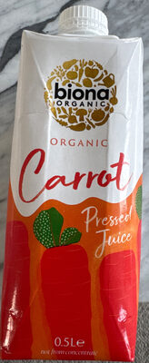 Carrot Pressed Juice