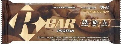 R-Bar Reflex Nutrition Protein Cookies & Cream front packaging