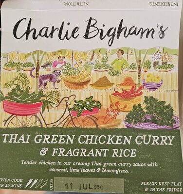 Thai green chicken curry