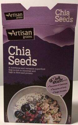 Chia seeds front packaging