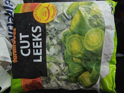 Cut Leeks front packaging