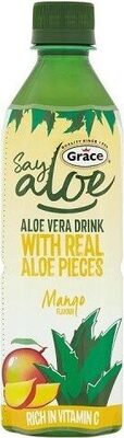 Say Aloe Vera Drink Mango Flavour front packaging