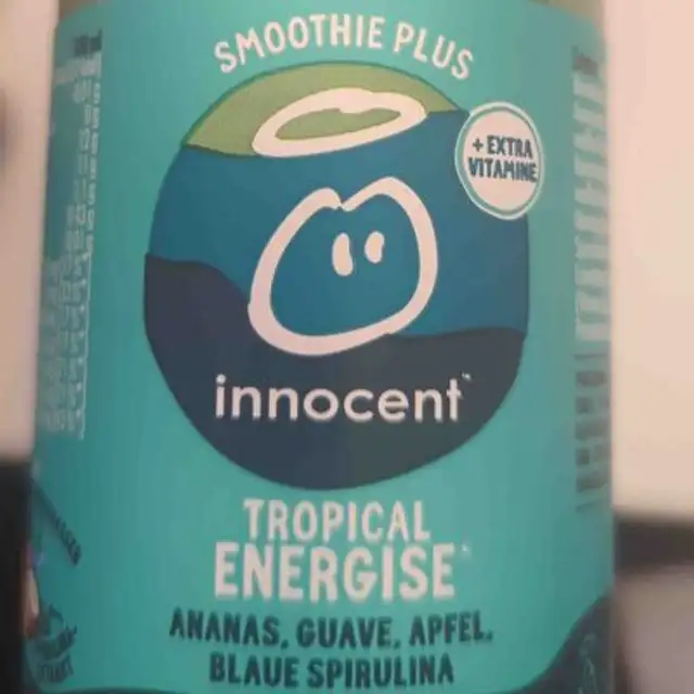 Tropical Energise Ananas, Guave, Apfel.. front packaging