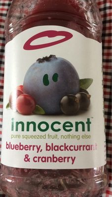 Innocent Blueberry, blackcurrant & Cranberry