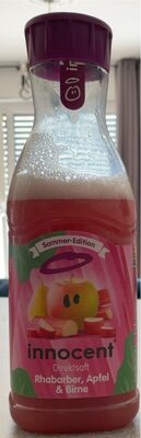 Rhababer, Apfel & Birne front packaging