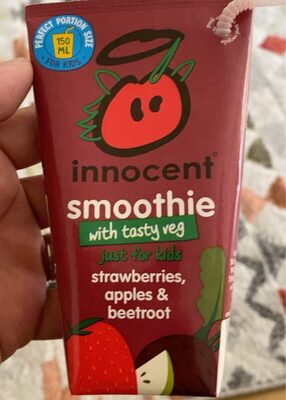 Smoothie with tasty veg