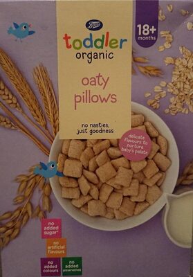 Toddler Organic oaty pillows