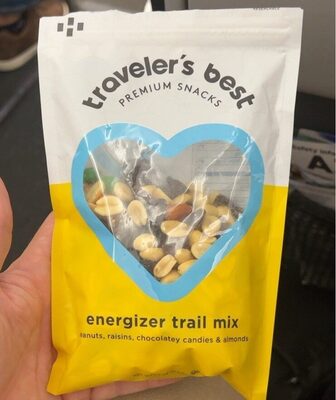 Energizer trail mix front packaging