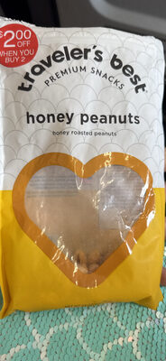Honey Peanuts front packaging