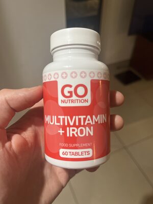 Multivitamin + Iron front packaging