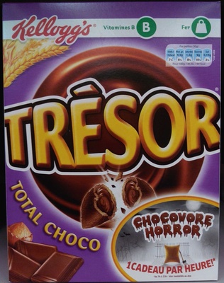 Trésor Total Choco front packaging