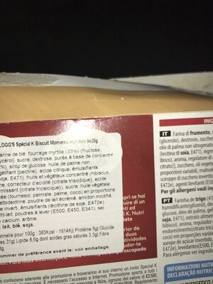 Special K Biscuit Moments, Waldbeere