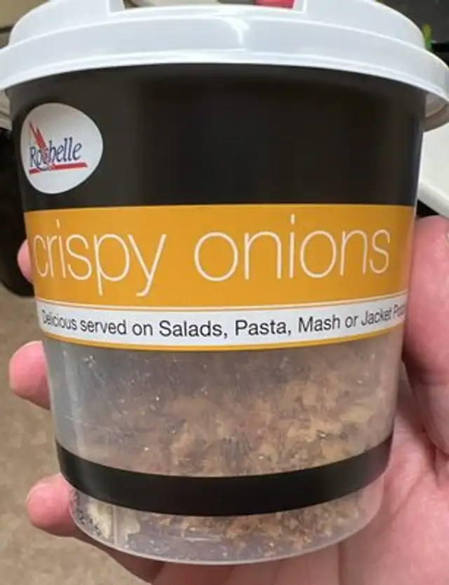 Crispy Onions front packaging