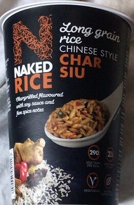 Chinese style Char Siu long grain rice