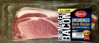 unsmoked bacon