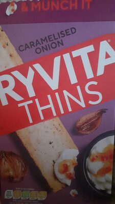 Caramelised Onion Ryvita Thins